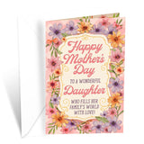 Mother'S Day Card For Daughter, Made In America, Eco-Friendly, Packaged In Protective Mailer, Thick Card Stock With Premium Envelope 5In X 7.75In