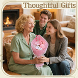 Carnation Crochet Flowers Bouquet Handmade Knitted Artificial Flowers Home Decor