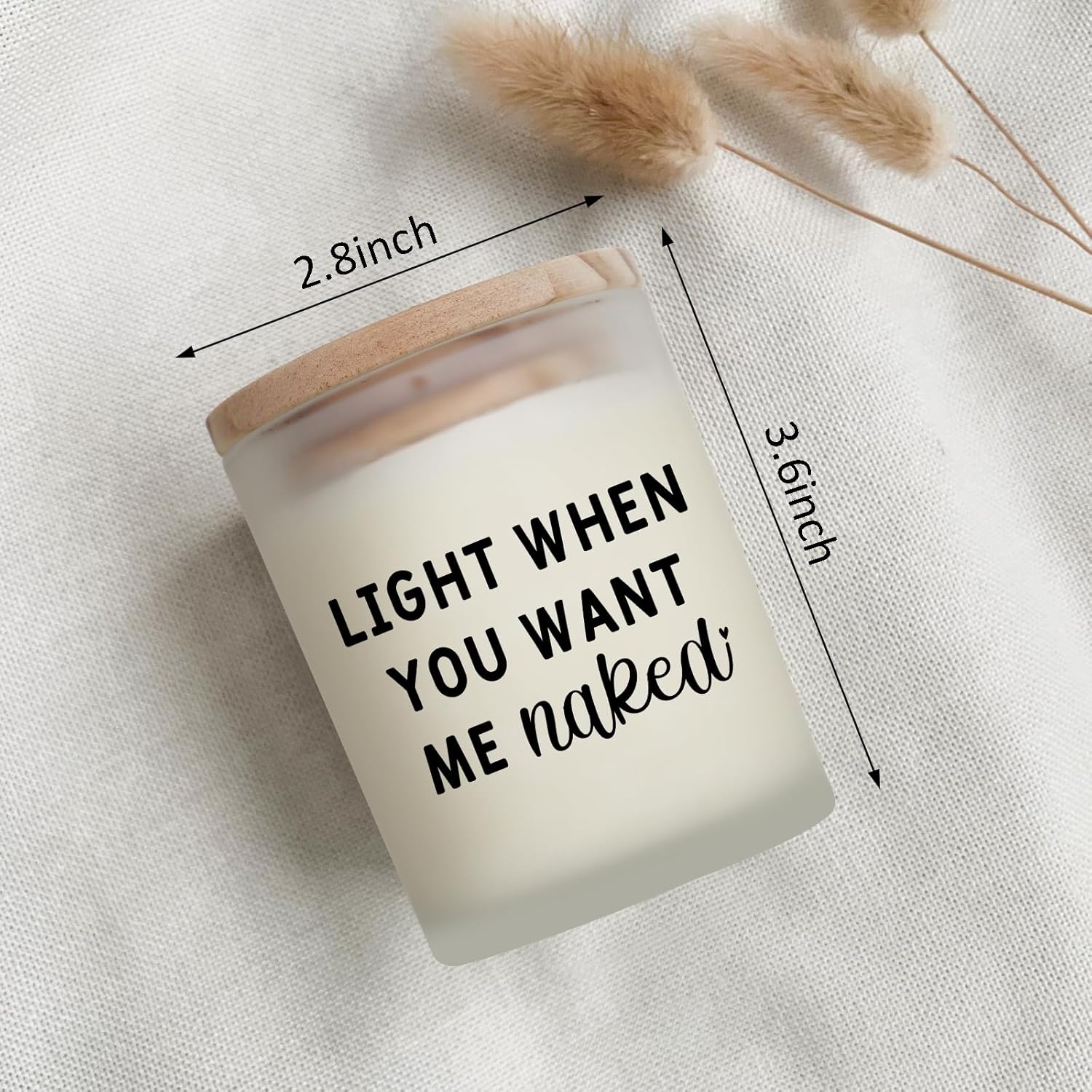Valentines Day Gifts For Him Boyfriend Husband Men Couples Gift Ideas, I Love You Gift For Him, Naughty Anniversary Birthday Gifts For Boyfriend, Funny Romantic Present For Husband Men, Candles