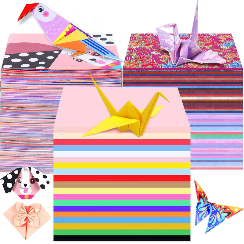 2524 Sheets Origami Paper Craft Origami Paper For Kids 5.9'' X 5.9'' Colorful