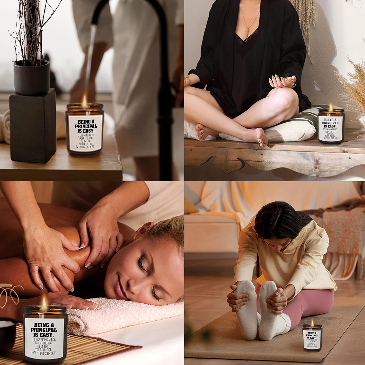 Principal Gifts For Women - Best Appreciation Gifts For School Principal, Scented Candles Included