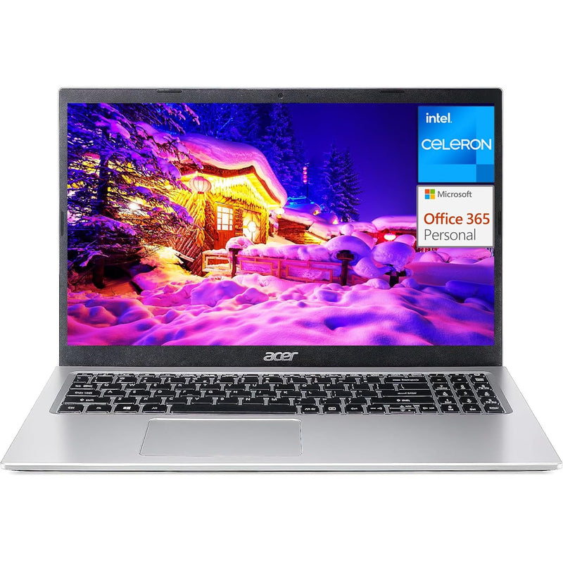 2023 Newest Aspire 1 Slim Laptop Computer, 15.6" Fhd Display, Intel Celeron Du