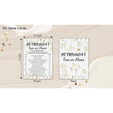Retirement Party Games, Ever Or Never Co-Worker Retirement Party Game Card, Gold Foil Retirement Party Ideas Activities Supplies Decorations(30 Game Cards) - A02