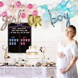 Baby Gender Reveal Decorations Ideas 1 Poster 54 Voting Stickers For Guest Boy Or Girl Gender Reveal Games Party Supplies For Gender Reveal Voting Cast Your Vote Gender Reveal Themes Gifts Centerpiece