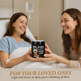 Get Well Gifts For Women, Get Well Soon Sympathy Gift For Her, Surgery Recovery Feel Better Present For Men, You Dont Have To Wear A Cone, Funny Lavender Scented Candle - Black