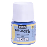 Pebeo Porcelaine 150 Ceramic Paint - Water-Based High-Gloss Color Paints for Porcelain, Premium Art Supplies, Non-toxic & Heat-Safe, 45 ml Bottle, Opaline Blue