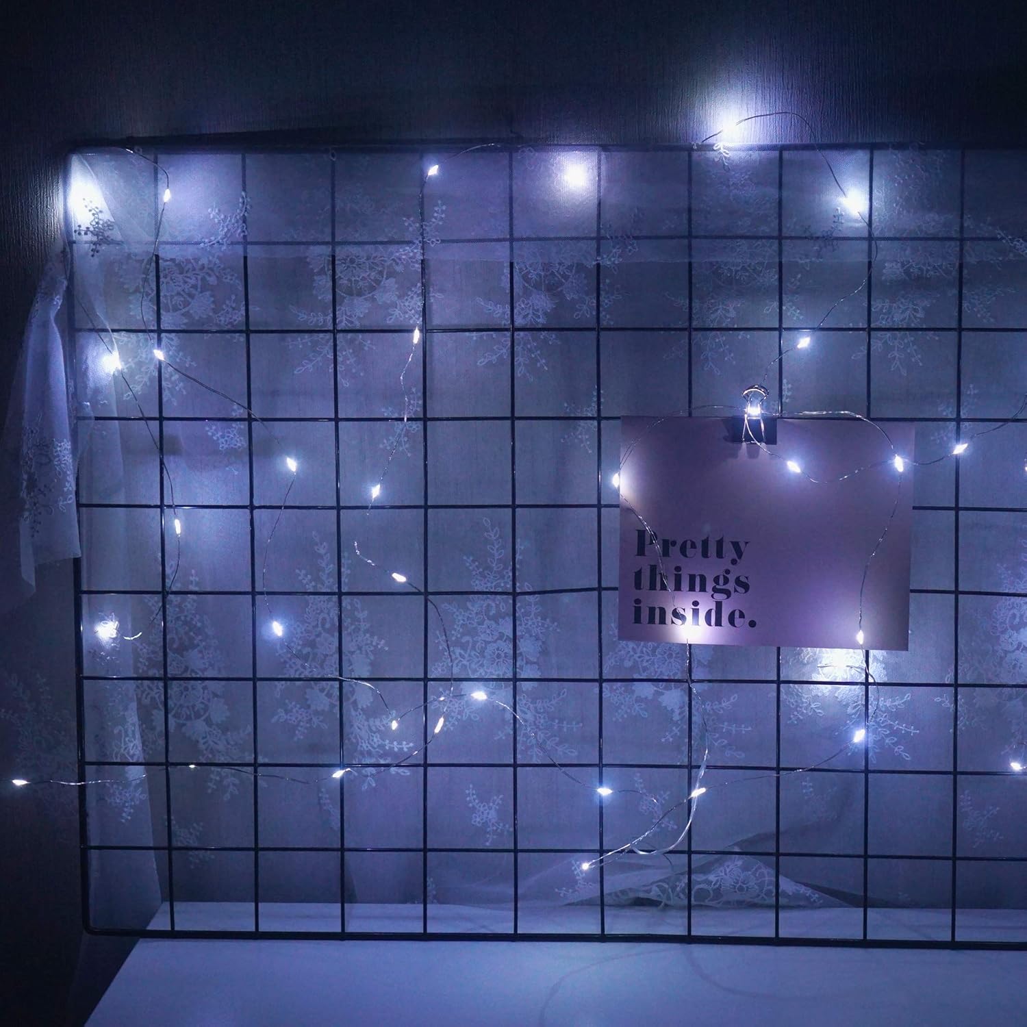 15 Pack Fairy Lights Battery Operated, 6.6Ft 20 Led Mason Jar Lights Silver Wire Waterproof Firefly Mini Led String Ligh