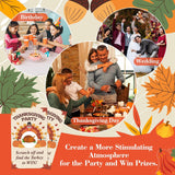 Thanksgiving Scratch Off Cards, 50Pcs Fall Harvest Party Scratch Off Tickets, Autumn Game Cards For Adults Family Groups Supplies Classroom Activities - B01