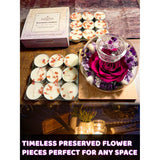 Valentines Day Rose Gifts For Her Birthday Gifts For Women Preserved Real Rose In Glass Dome With Scented Fresh Flowers For Delivery Mothers Day Anniversary Rose For Her Mom Grandma Girlfriend Wife