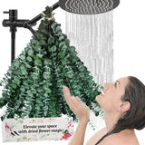 Bulk Package 30 Pcs Real Dried Eucalyptus Plant Large Stems For Shower, Natural Fresh Eucalyptus Leaves,17'' Hanging For Self-Care Shower Leave Bundle, Arrangement, Wedding, Home Decor