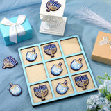 Hanukkah Tic Tac Toe Game Wooden Jewish Board Game With 5 Menorah And 5 Candlestick Hanukkah Gifts For Family Jewish Classroom Prizes Educational Party Favors Festival Of Lights