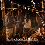 Battery Operated Bedroom String Lights Bohemia Style String With Colorful Jewels Led Fairy Christmas Lights Battery Powe