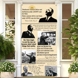 Martin Luther King Jr. Door Cover History Famous Quote MLK Day Decorations School Classroom Office Door Decor