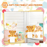 10 Sets Bear Blindfolded Diaper Changing Baby Shower Games Include 10 Bears Plush 10 Diapers 10 Gift Bags For Baby Shower Gender Reveal Party Game Prizes Gifts For Adults