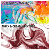 Ochre Acrylic Paints, Large Bulk Heavy Body Acrylic Paint (42.4 Oz, 1L) - Non Toxic Gloss Thick Art Paint For Multi-Surface, Canvas Wood Ceramic And Leather, Stone Craft, For Artists & Beginners
