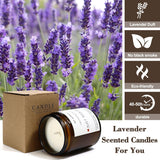 Sympathy Gifts For Loss Of Loved One, No Words Just Hugs Candle?9Oz Lavender Scented Bereavement Candle Gift, Memorial, Grief, Thinking Of You Gift For Women Men