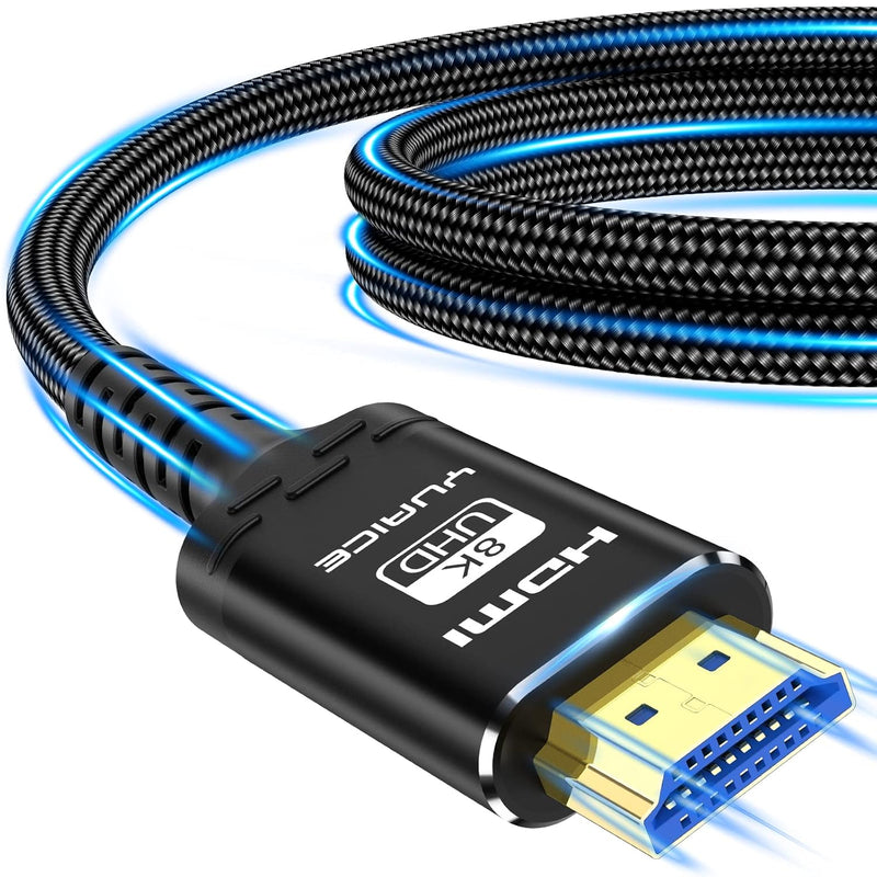 8K Hdmi Cable 2.1 - Available In 1.5Ft, 3Ft, 6Ft, 10Ft, 15Ft Lengths, High-Spe