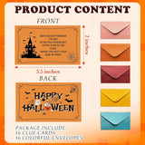 Halloween Scavenger Hunt Games Set, Trick Or Treat Treasure Hunt Clue Games For Friends Family, Halloween Activities For Large Groups, Horror Party Supplies Decorations, 01