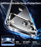 iPhone 18 Pro Clear Case Anti-Yellowing Slim Transparent Shockproof Cover