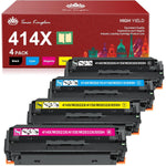 414X Toner, High Yield 4-Pack for Color LaserJet Pro M479/M454 Printers