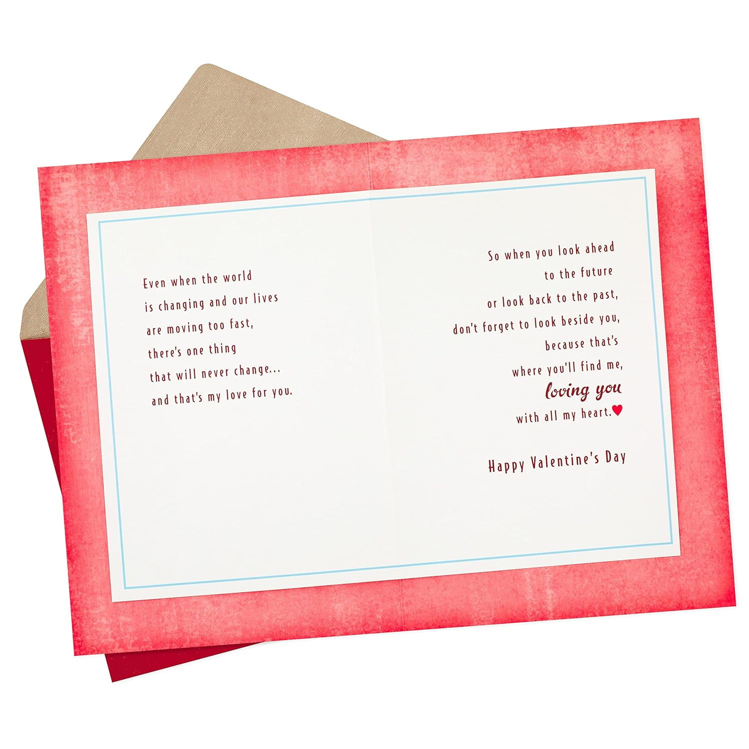 Hallmark Valentine's Day Romantic Card for Husband or Boyfriend (Embroidery Heart)