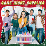 13 Pcs Color Matching Game Kit Fun Challenge Group Family Adults Activity Indoor Outdoor For Adults Birthday Party Supplies