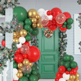 150Pcs Christmas Red Green Balloons Garland Arch Kit Xmas Party Decorations 18 12 10 In Latex Balloons For Christmas Xmas Birthday Party Supplies