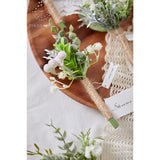 Boutonniere For Men Wedding,Artificial Greenery Boutineers For Wedding Ceremony Anniversary, Formal Dinner Party And Rustic Spring Wedding Marriage (10, Fresh Green)