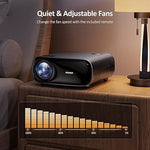 PJ40 Gen 3 Projector, 1080P, 4K, WiFi/Bluetooth, 20W Speakers, TV Stick/iOS/Android