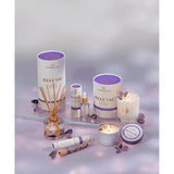 – Release Crystal-Infused Scented Candle With Healing Amethyst & Lavender Essential Oils, Hand-Poured Premium Coconut Wax, Luxury Gift, 6 Oz