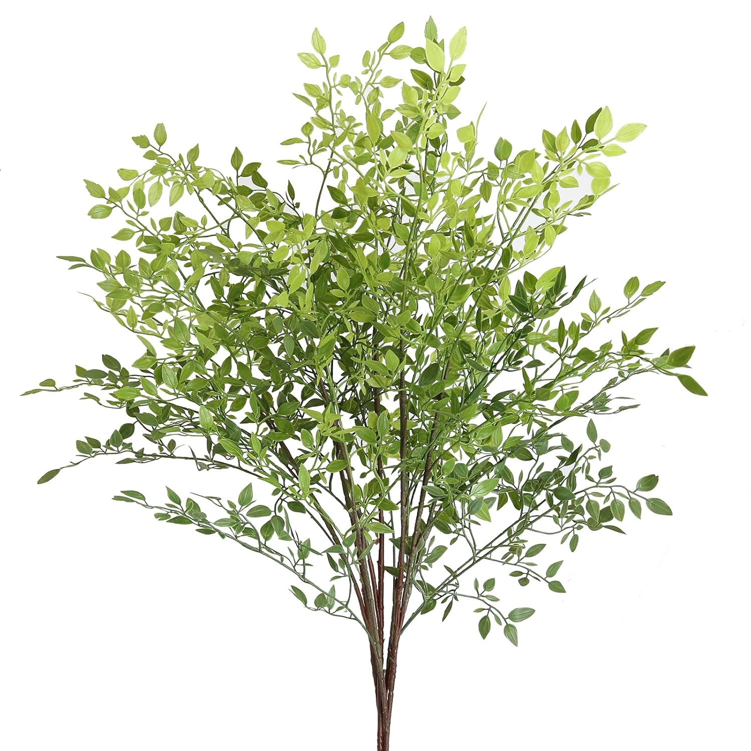 41.3" Real Touch Leaf Artificial Eucalyptus Branches Stem Faux Eucalyptuses Wedding Bouquet Centerpiece Home Decor (3Pcs)