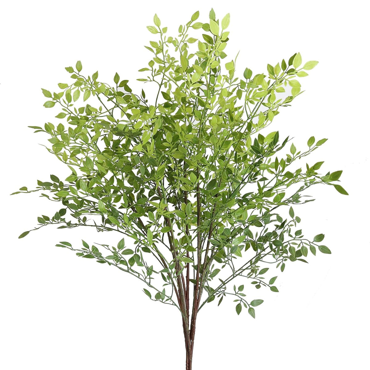 41.3" Real Touch Leaf Artificial Eucalyptus Branches Stem Faux Eucalyptuses Wedding Bouquet Centerpiece Home Decor (3Pcs)
