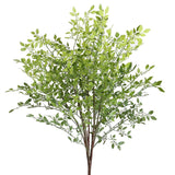 41.3" Real Touch Leaf Artificial Eucalyptus Branches Stem Faux Eucalyptuses Wedding Bouquet Centerpiece Home Decor (3Pcs)