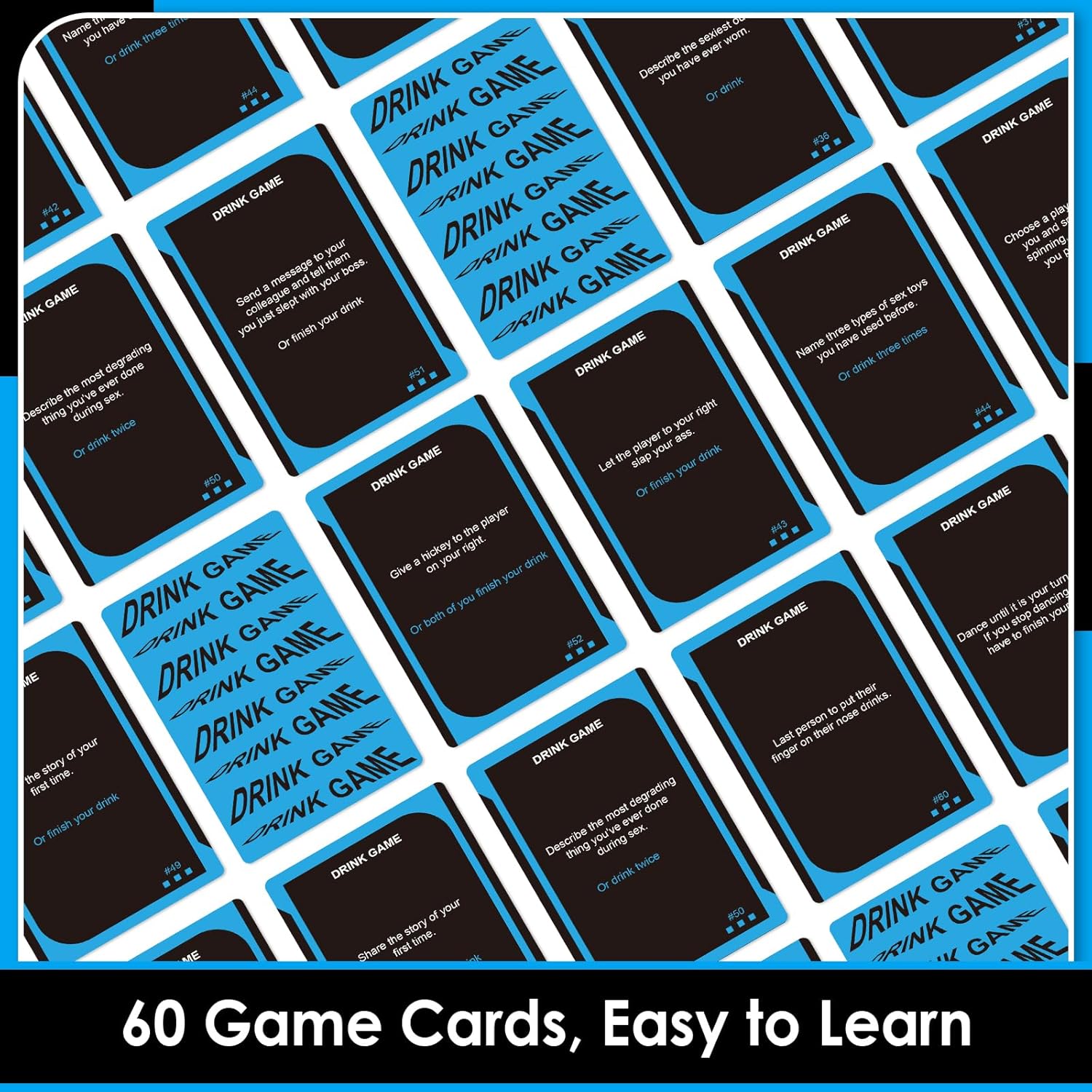 Ultimate Party Drinking Game For Game Nights With 60 Hilarious Cards, 21St Birthdays & Bachelorette Parties! Fun, Unforgettable & Wild - Perfect To Get The Party Started (Fifth Edition)