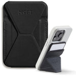 Magnetic Wallet Stand with Angle Adjustment for iPhone 15/14/13/12 - Jet Black