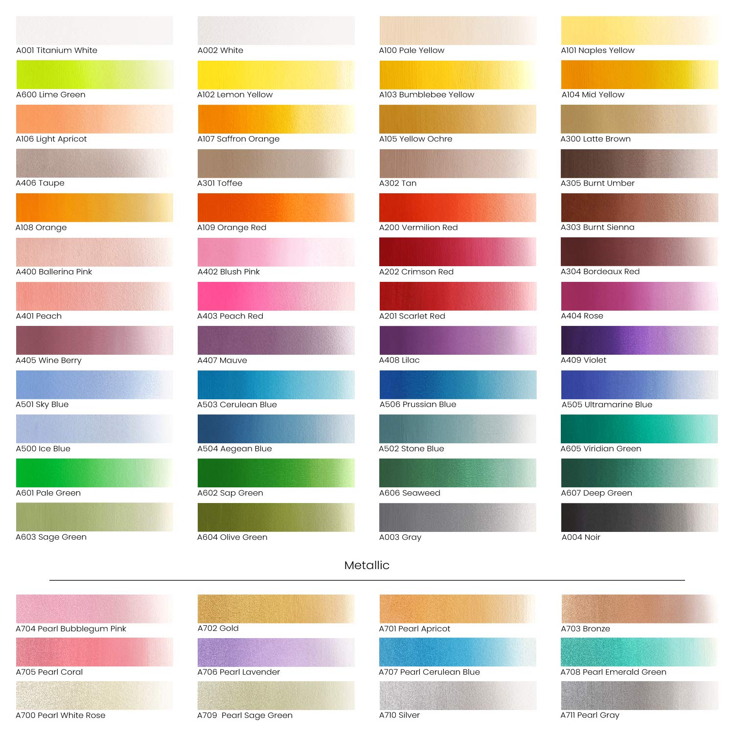Gouache Paint, Set Of 60, 12Ml/0.4 Us Fl Oz Gouache Paint Tubes For Professionals And Students