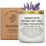 Housewarming Gifts New Home, House Warming Candle For New House, Apartment, First Home, Congrats New Home Candle Gift For New Homeowner, First Time Homebuyer, Neighbor, Friend, Woman Or Man