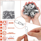 150 Pcs Christmas Light Clips Metal Gutter Clips For Hanging Outdoor Lights For Seasonal Lighting Gutter Hooks Christmas Light Asphalt Shingle Roof Hanging Festival Xmas Outside Decoration
