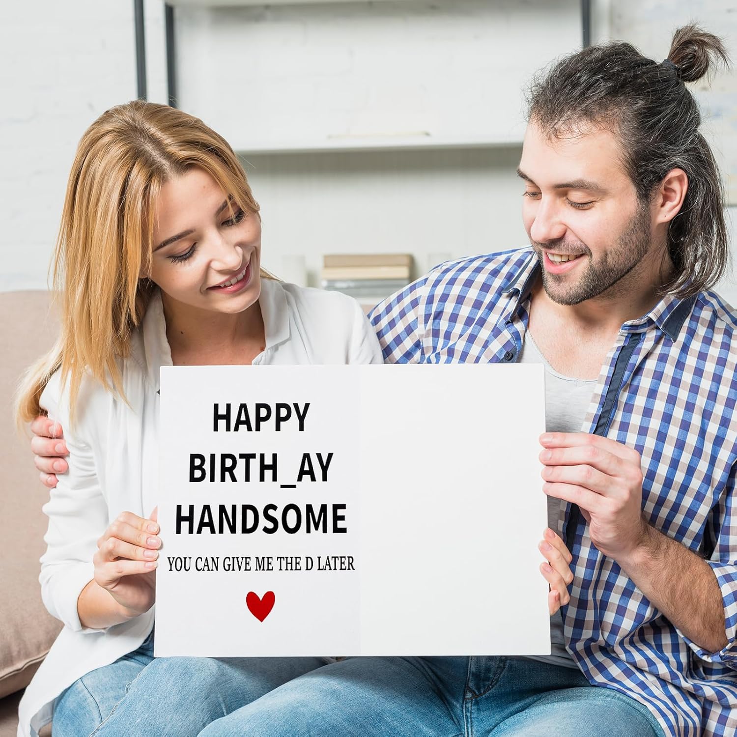 Funny Birthday Card & Gifts Naughty Birthday Card For Him Cute Happy Birthday To You Can Give Me The D Later Naughty Handsome Humor Decor Unique Bday Card For Husband Boyfriend Fiance