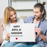 Funny Birthday Card & Gifts Naughty Birthday Card For Him Cute Happy Birthday To You Can Give Me The D Later Naughty Handsome Humor Decor Unique Bday Card For Husband Boyfriend Fiance