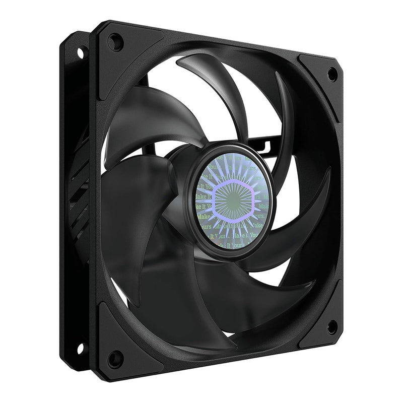 Cooler Master SickleFlow 120 Black Case & Cooling Fan - Improved Air Balance B