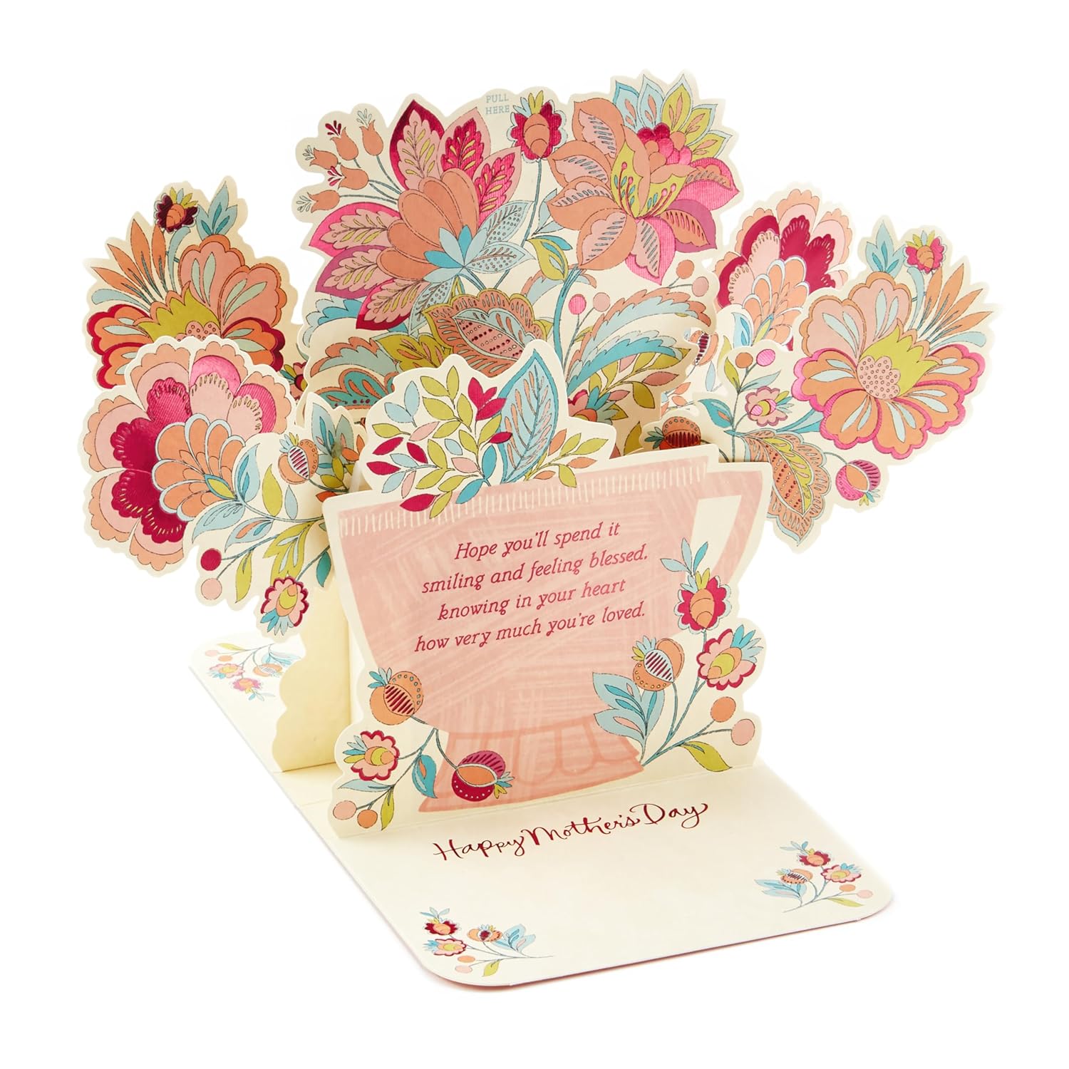 Hallmark Mahogany Mothers Day Pop Up Card for Mom (Flowers)