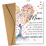 Mothers Day Cards For Mom From Daughter, Son, Kids - Funny Mother'S Day Card For Bonus Step Mom - Happy Religious Flowers 1St First Mother'S Days Cards - Single 5.3''X 8'' Greeting Card