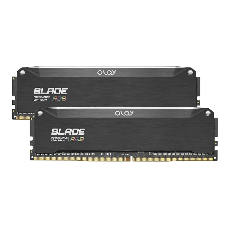 Ddr4 Ram 16Gb (2X8Gb) Black Hairline Blade Rgb 3200 Mhz Cl16 1.35V 288-Pin Des