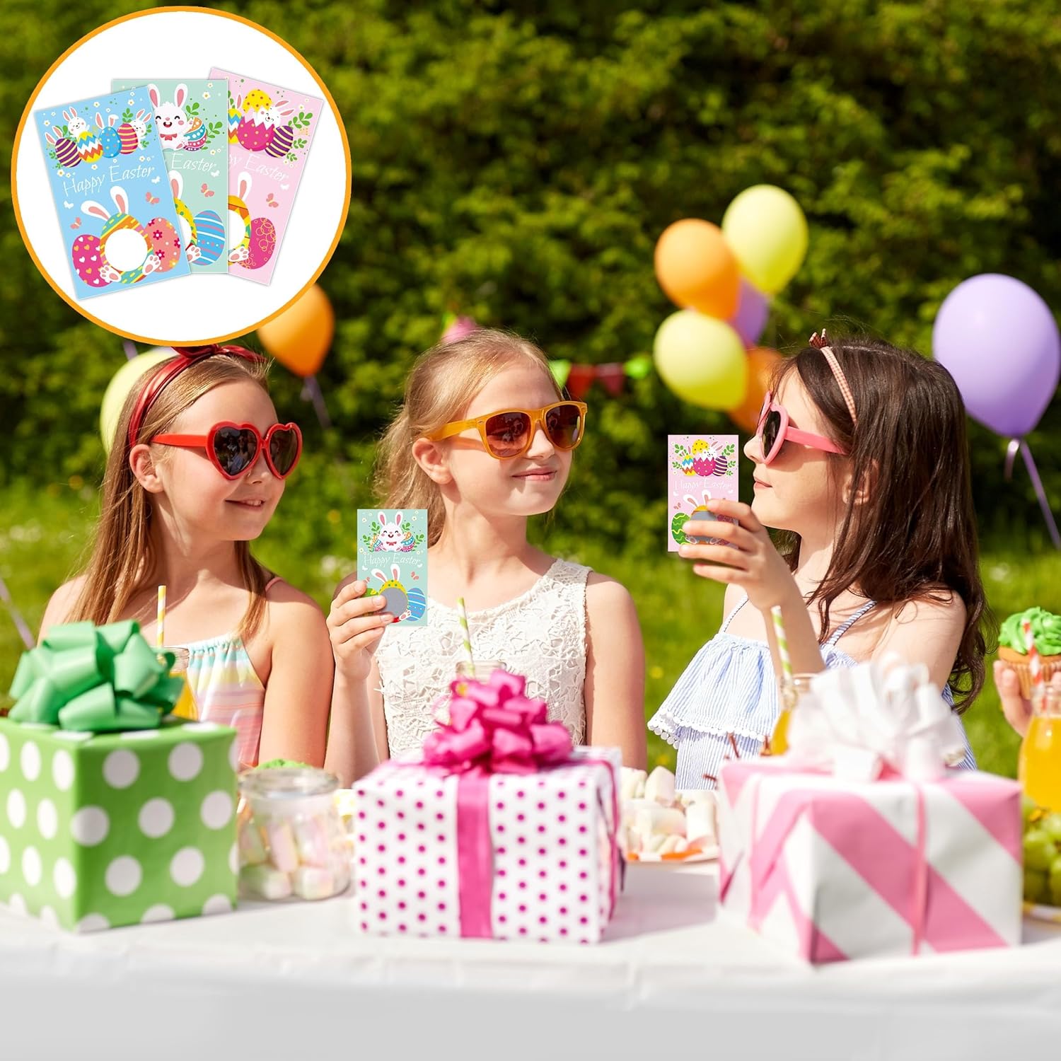 120 Pcs Easter Scratch Off Games Cards 3 Styles Diy Blank Gift Certificates For Business Hair Beauty Makeup Salon Spa Restaurant Diy Coupon Theme Party