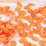200Pcs Burnt Orange Flower Petals, Silk Rose Petals Fall Wedding Decor Flower Girl Petals For Wedding Aisle Table Centerpieces Thanksgiving Party Confetti Decorations