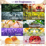 10 Pcs Thank You Gifts Candles 3.5 Oz Valentines Employee Appreciation Gifts Bulk Soy Wax Scented Jar Candles For Friend Boss Employee Staff Volunteer Teacher 10 Fragrance(Warmth Scent)