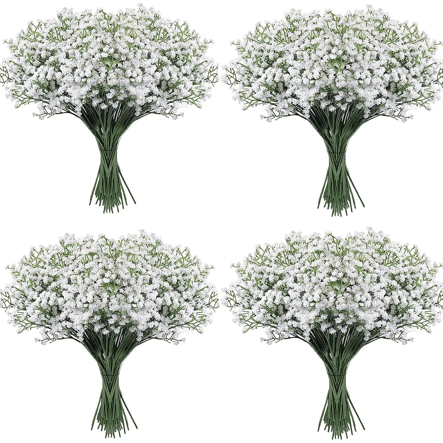 Babys Breath Artificial Flowers,30 Pcs Gypsophila Real Touch Flowers For Wedding Party Home Garden Decoration