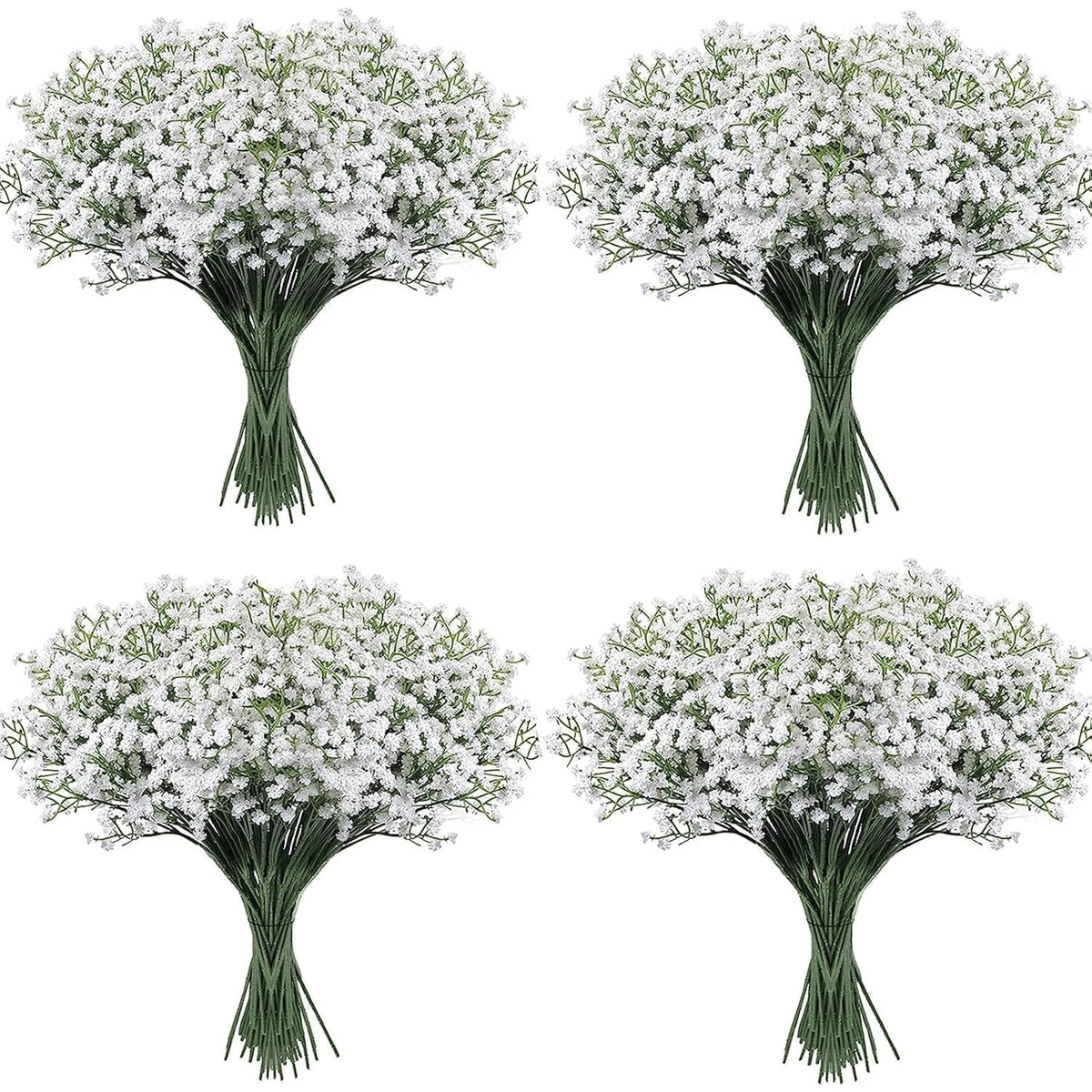 Babys Breath Artificial Flowers,30 Pcs Gypsophila Real Touch Flowers For Wedding Party Home Garden Decoration