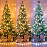66Ft 200 Led Christmas String Lights Fairy String Lights Plug In 11 Modes Timer Function Waterproof Extendable With Remo
